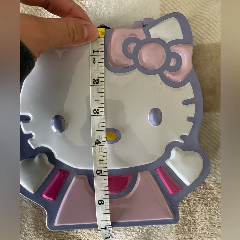 Vintage Hello Kitty Pink and Purple Lunch Box Case Y2K 2003